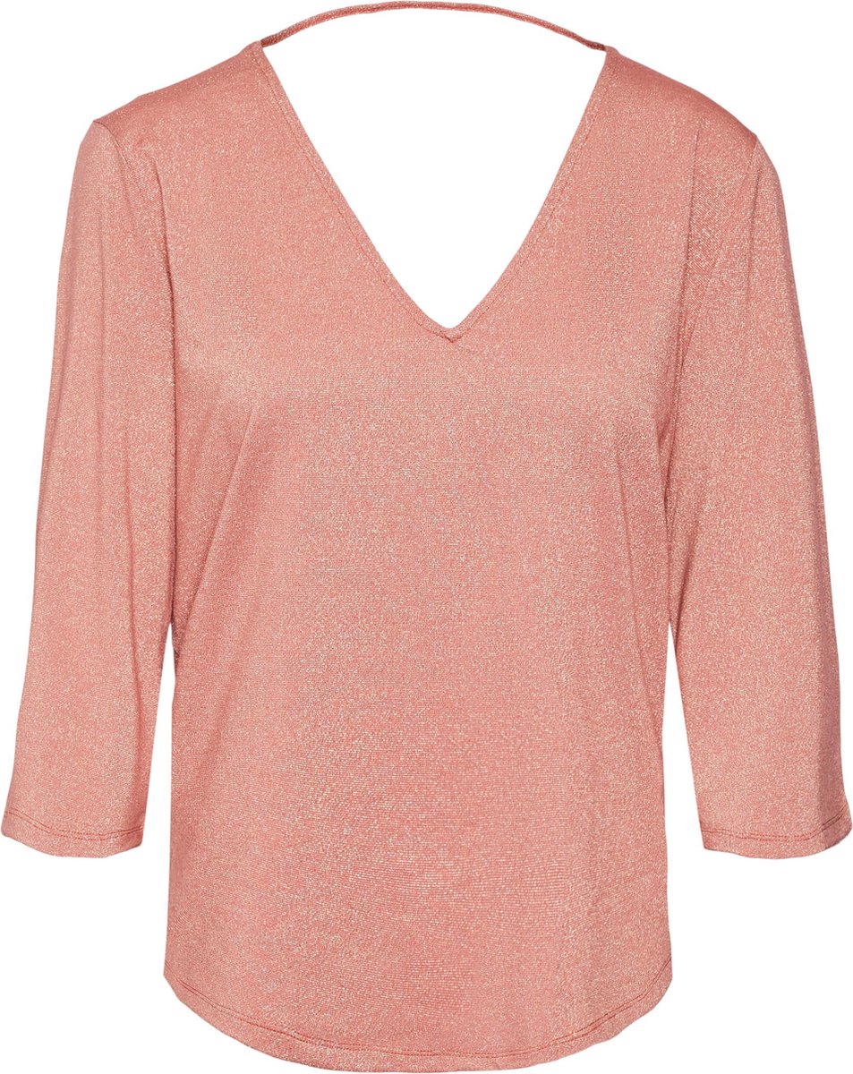 VERO MODA - Bloes - Maat M - Vrouwen - Mineral red - polyester