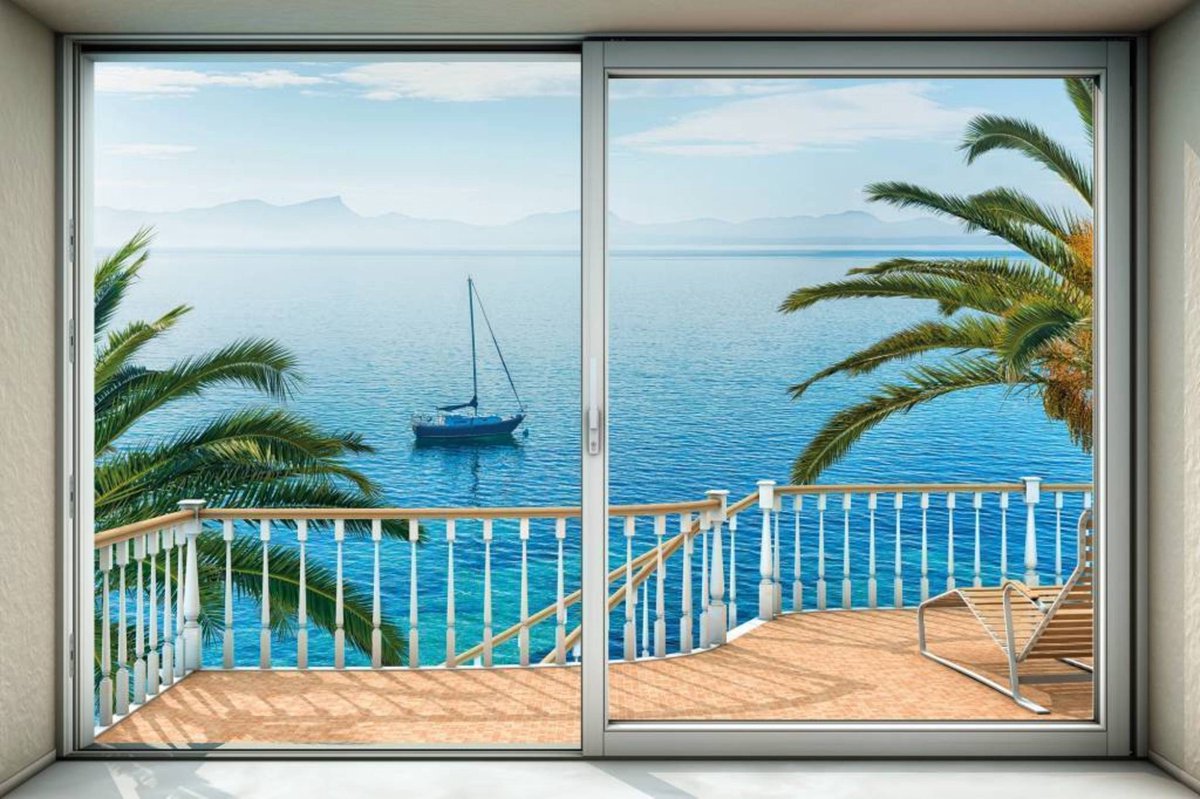 Fotobehang - Tranquillo 400x260cm - Vliesbehang