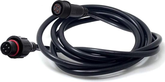 E-bike Motor Verlengkabel, 9-pins Waterdichte Wiel Motor Verlengkabel, Elektrische Fiets Motor Kabel(1,5 flach 600mm