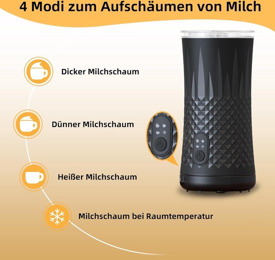 Elektrische melkopschuimer en stoomboot 4 in 1 Automatische melkverwarmer 400 W antiaanbaklaag 580 ml kopen vanaf een prijs van 41