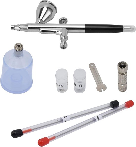 Airbrush Set, BD-180K, 0,25 0,3 mm Düsen - MW Modellbau Hobbywelt UG