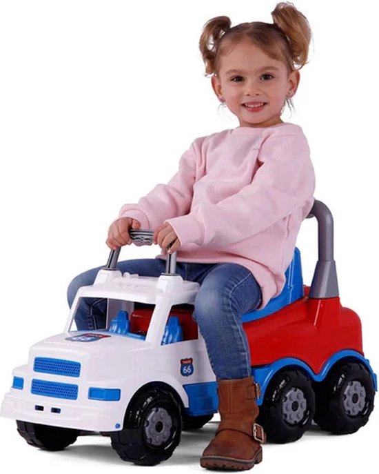Cavallino XXL Torpedo Vrachtwagen Loopauto, 69cm van Cavallino — afbeelding 2