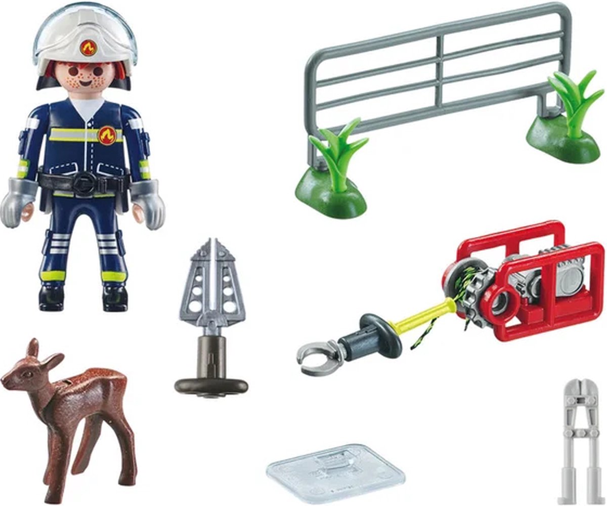PLAYMOBIL Action Heroes Dierenbescherming brandweer - 71467 — afbeelding 11