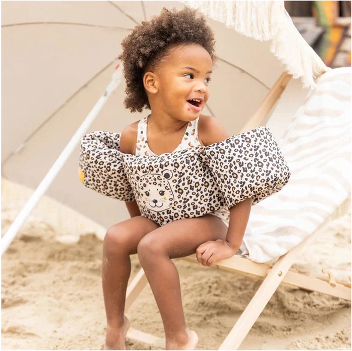 Swim Essentials Puddle Jumper - Beige - Safari Chique - 2/6 Jaar — afbeelding 19