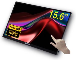 Touch Screen Monitor Verbatim PMT-15 Black IPS LCD 15,6"
