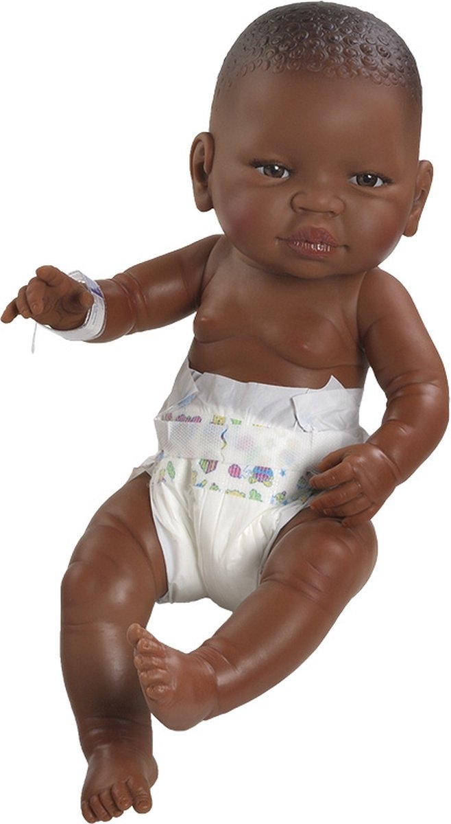 Paola Reina Babypop Meisje Met Luier 45 Cm