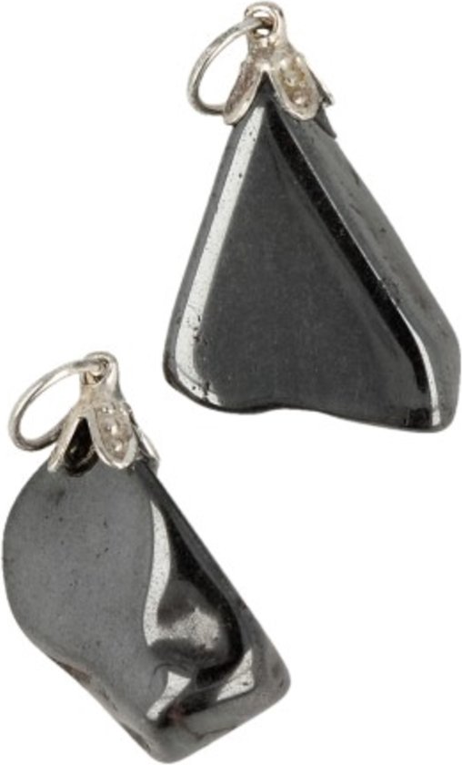 Edelsteen Hanger Hematiet voor Aarding