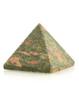 Unakiet edelsteen piramide 25 mm