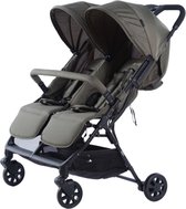 Novi Baby® Foss GoDuobuggy - Forest Green - Geschikt tot 15 kg per zitje - Compact opvouwbaar