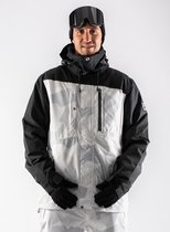 1080 JERRY-T Mens Snowjacket | Wit | M | Wintersport Snowboard Ski Kleding