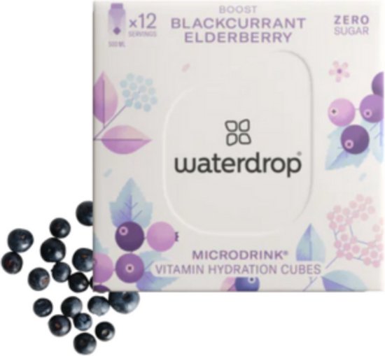 Waterdrop Microdrink Hydratatieblokjes Boost - 12 stuks