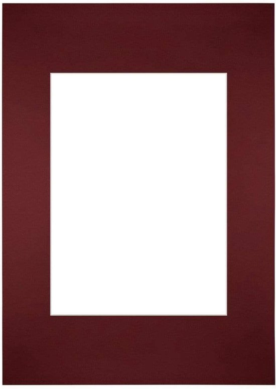 Votre Déco Passe-Partout - Format cadre 20x28cm - Format photo 13x18 cm - Bordeaux