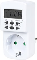 Benson Digitale tijdklok - binnen - 230V - wit - aan/uit- en aftelfunctie