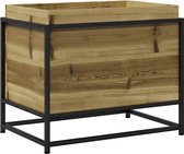 vidaXL Jardinière - Jardinières - Pot de fleurs - Bac à fleurs - Jardinière 60x40x50 cm Pin imprégné