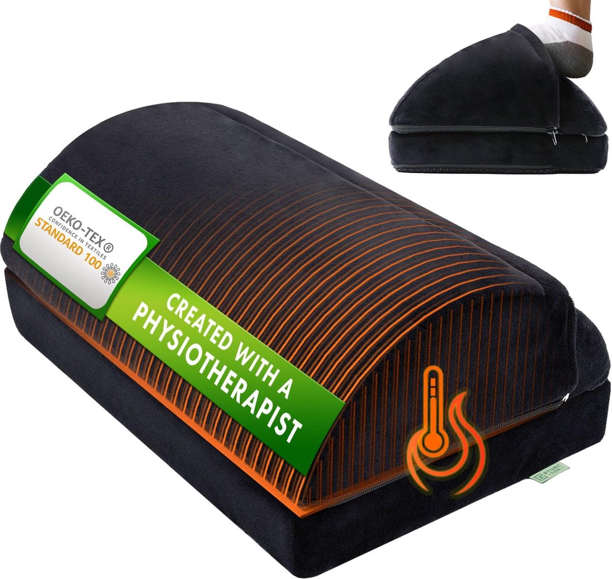 Goedkoopste Voetsteun voor bureau, met voetenvak voor warme voeten, ultiem comfort, betere houding in het thuiskantoor, hoogwaardige accessoires voor productiviteit op het werk