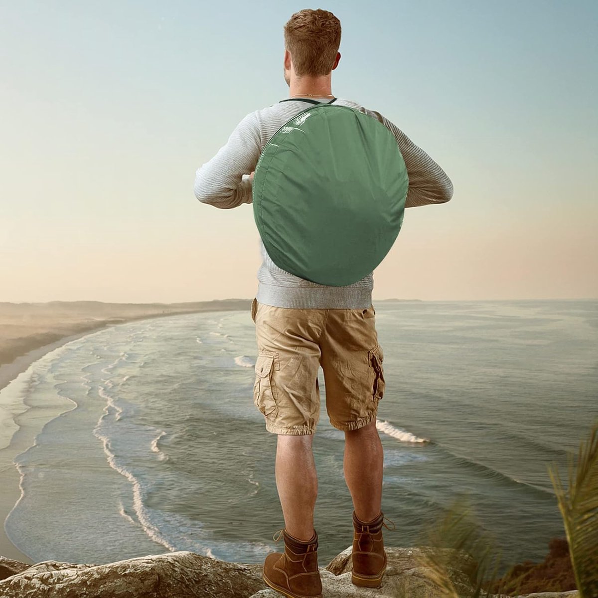 Pop-Up Toilet & Omkleed Tent - Privacy Tent Voor Camping, Strand En Outdoor | 130x130x210 Cm