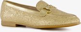 Tamaris dames loafers met pailletten goud - Maat 38