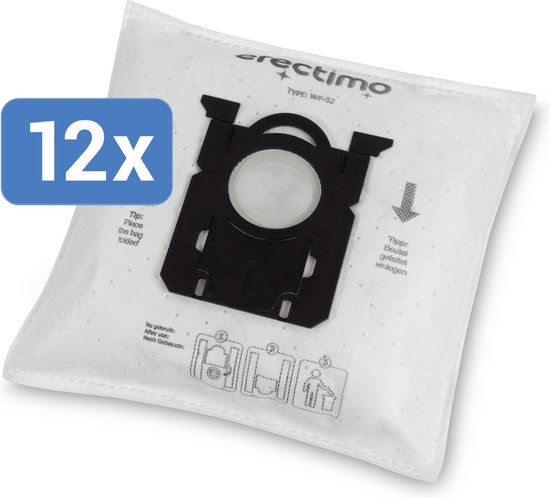 Efectimo PH99 stofzuigerzakken – 12 stuks – Philips AEG Electrolux