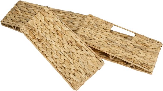 Opbergmanden Aleya van zeegras, set van 3