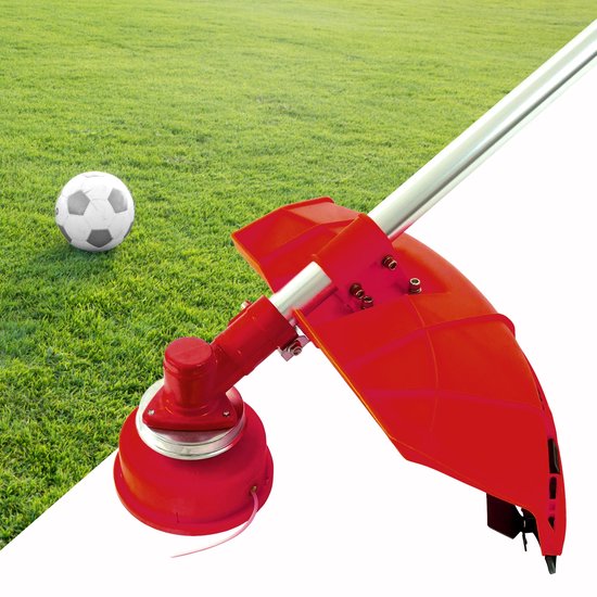 Nemaxx draadspoel met automatisch indrukken dubbele draadkop draadkop maaikop nylon snoerrol grasmaaier toebehoren reservespoel voor benzine bosmaaier 1 Stuk rood van Nemaxx — afbeelding 4