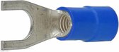 Intercable Q-serie DIN geïsoleerde vorkkabelschoen 1,5-2,5 mm² M4 vertind - sf blauw per 100 stuks (ICIQ24GS)