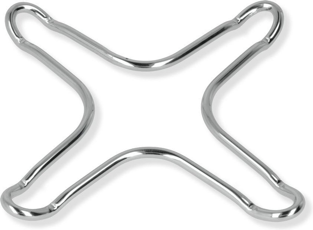 Metaltex - Gaspitverkleiner Set - 2 Stuks - Verchroomd Staal