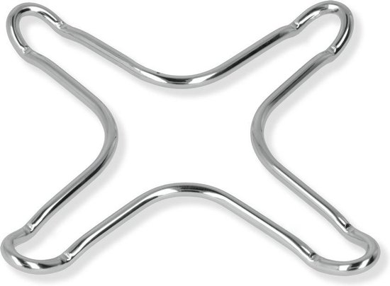 TAINO Roestvrijstalen roosterset Platinum Black YAMARA 6-branders gasgrill grillrooster
