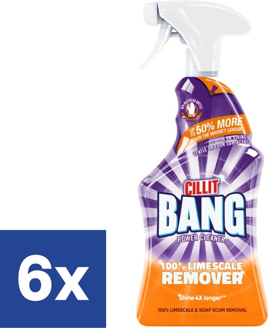 Cillit Bang Kalk & Glans - 6 x 750 ml