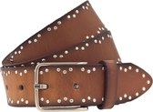 Vanzetti Cuir ceinture 35mm Leather Belt W95 Cognac brun