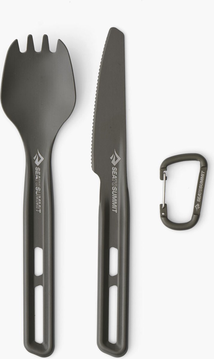 Sea to Summit | Frontier Ultralight Cutlery Set | Spork en Mes | Gray | One Size