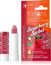 Eveline Cosmetics Lip Therapy Regenerating Lip Balm Strawberry Sorbet