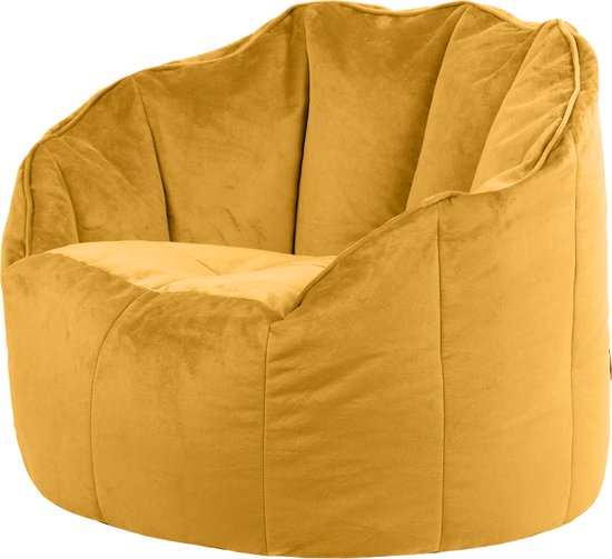icon - Sirena Zitzak - Accent Fauteuil - Velours - Geel