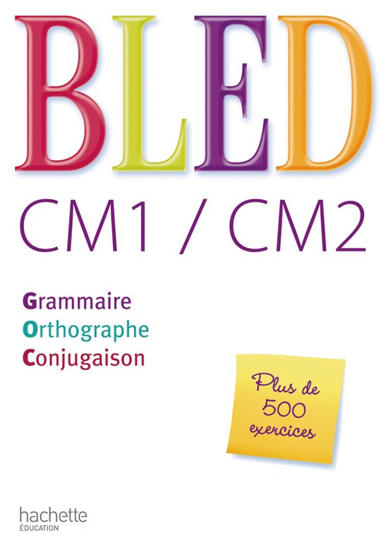 Bled CM1-CM2 - cover
