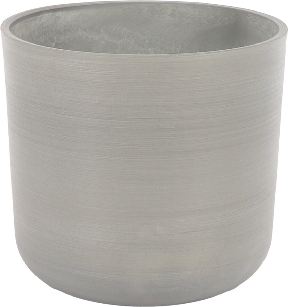 Plantenpot Beton Grijs | Ø32 - Ronde planten pot - Binnen & Buiten - Zware kunststof plantenpot - Luxe uitvoering - 32x30cm