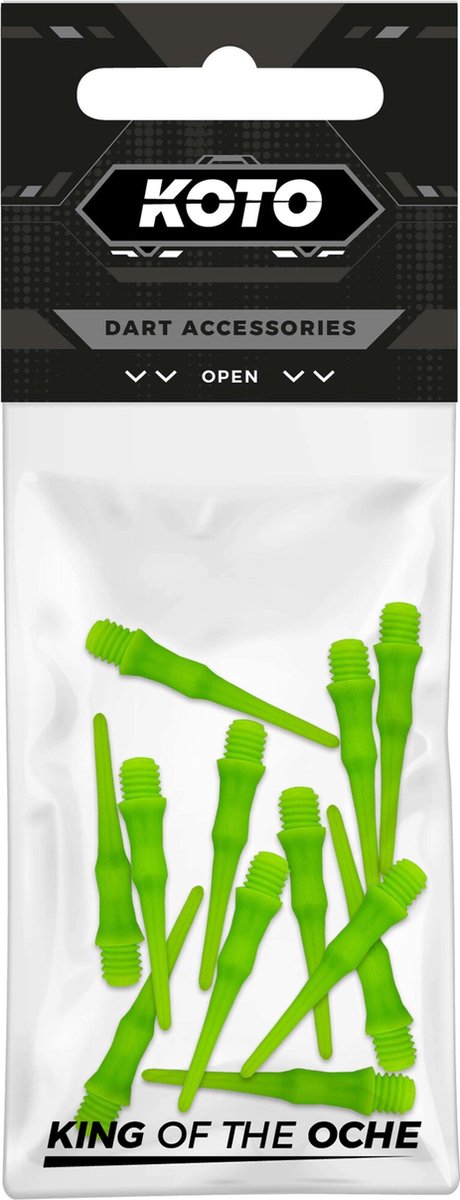 KOTO Soft Tip Dart Points Green