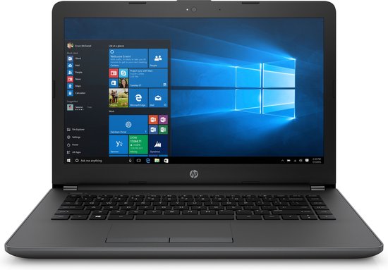 HP 240 G6 Intel® Core™ i3 i3-7020U Laptop 35,6 cm (14") HD 4 GB DDR4-SDRAM 128 GB SSD Wi-Fi 5 (802.11ac) Windows 10 Pro Zwart - HP - Hoofdafbeelding