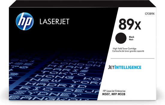 HP 89X - Tonercartridge - Origineel - Hoge Capaciteit - Zwart