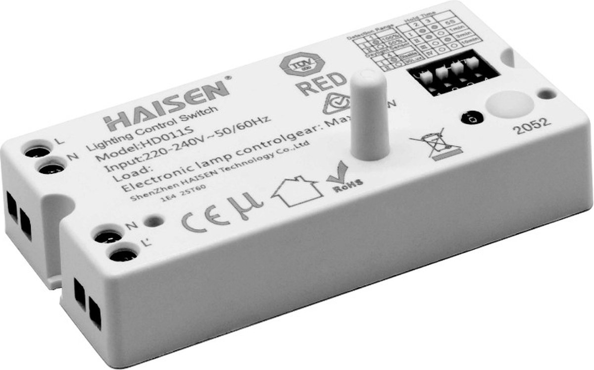 Haisen Sensor HD011S for Noxion | Bewegings- En Lichtsensor.