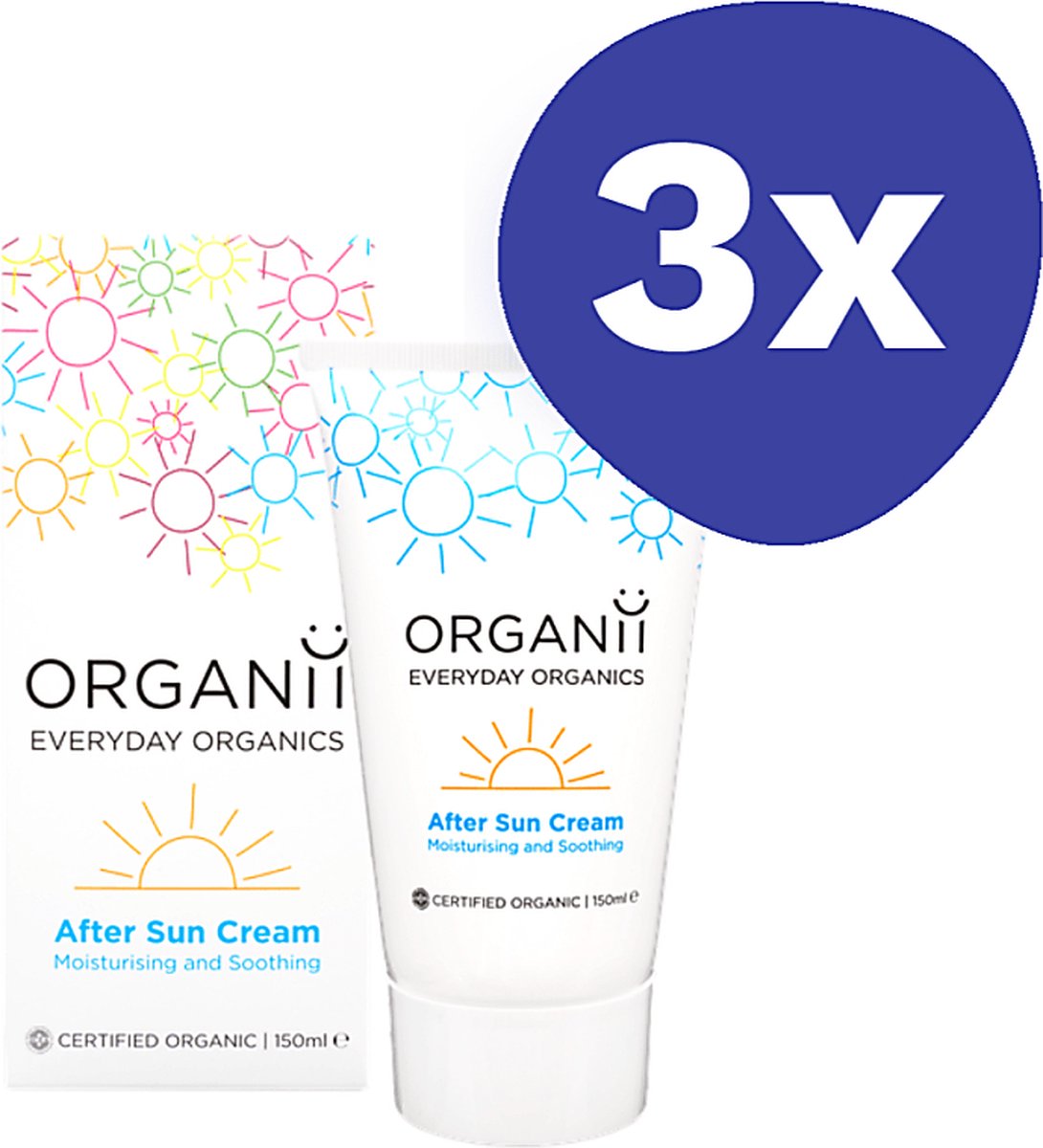 Goedkoopste Organii After Sun (3x 150ml