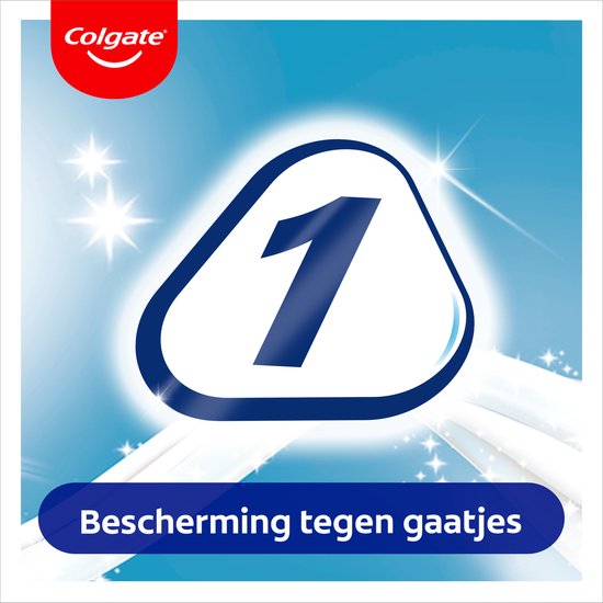 Een tand met nummer 1, bescherming tegen gaatjes