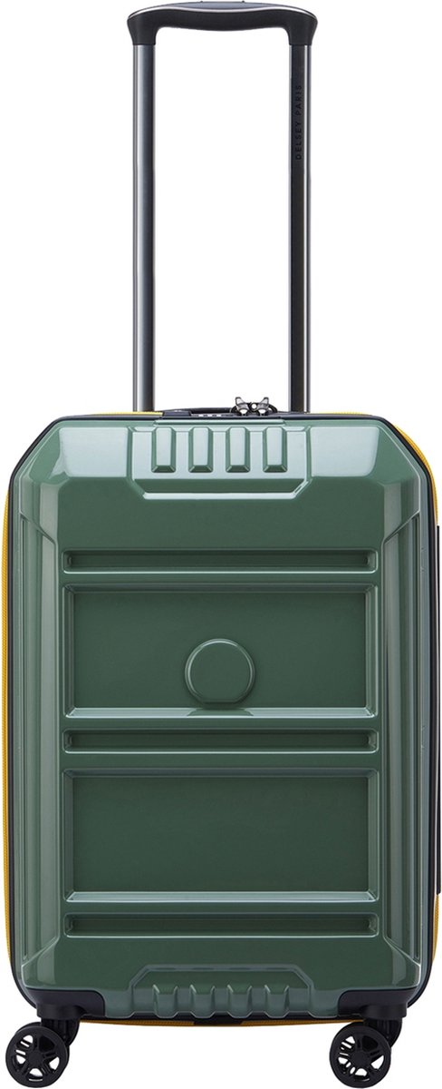 DELSEY PARIS Rempart Expandable 4 Double Rolls Cabin Trolley 55 Army Groene