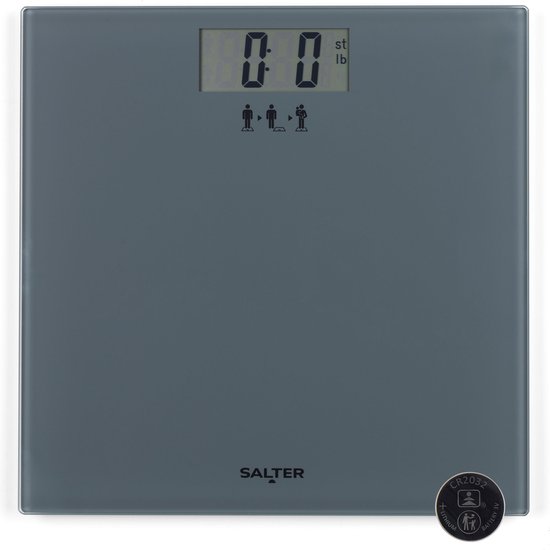 Foto: Salter bathroom scale add weigh voor baby s huisdieren bagage easy read lcd display