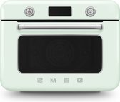 Bol.com SMEG COF01PGEU - Vrijstaande Combi-stoomoven - Watergroen - Jaren 50 Design aanbieding