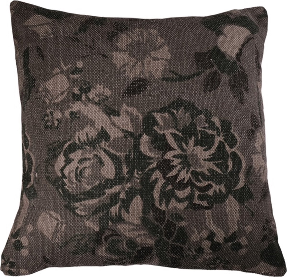 Vintage Flower Forest Groen Kussen | 60 X 60 | Sierkussen Voor Woonkamer Of Slaapkamer