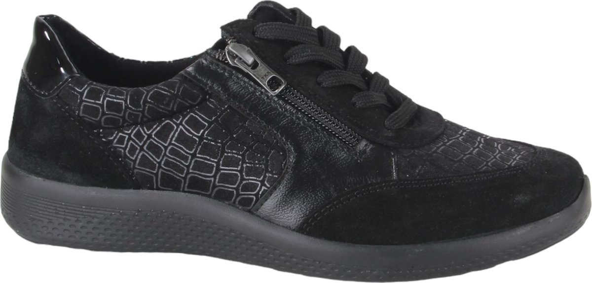 Ti Comos 2320002-000 dames veterschoenen sportief maat 42 zwart