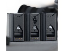 Jupio Pr1me Gear Tri-Charge BLK22