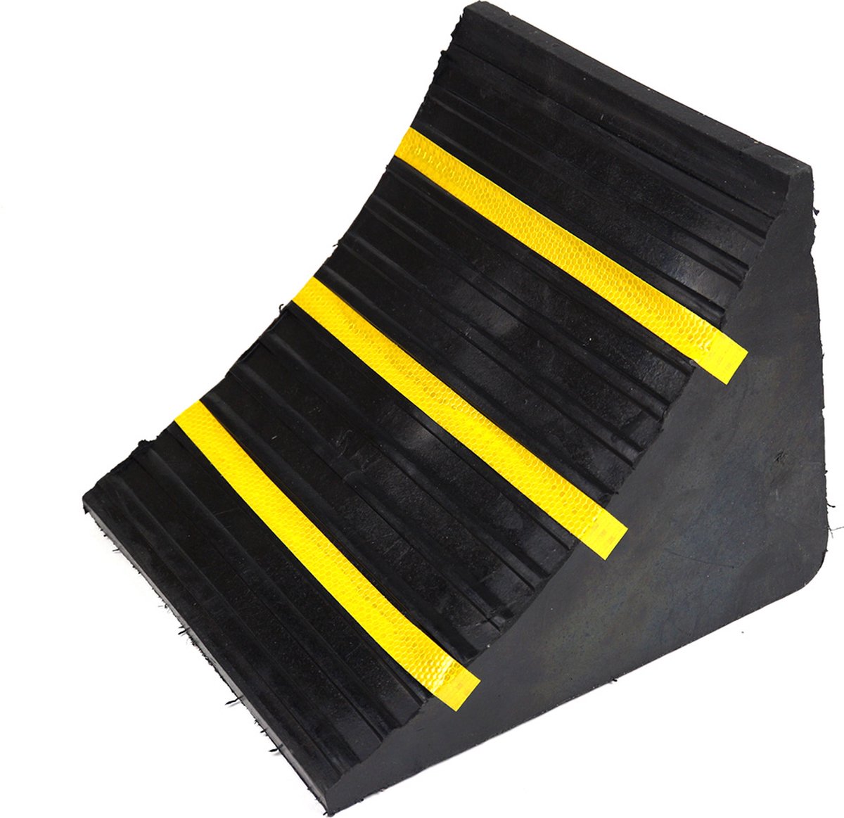Rubberen wielkeg voor grote vrachtwagen Geel & Zwart 300 mm x 325 mm x 260 mm