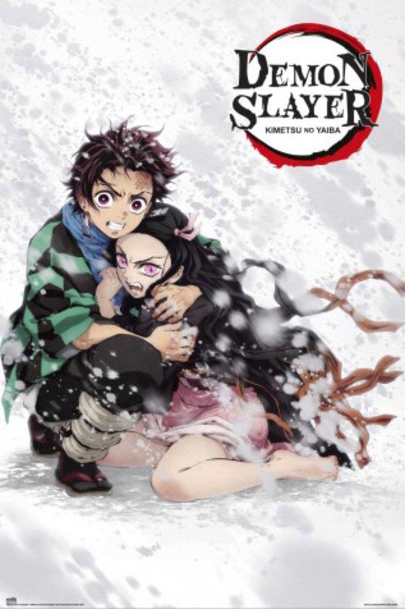 Grupo Erik Poster Demon Slayer - Tanjio and Nezuko 61x91,5cm Divers