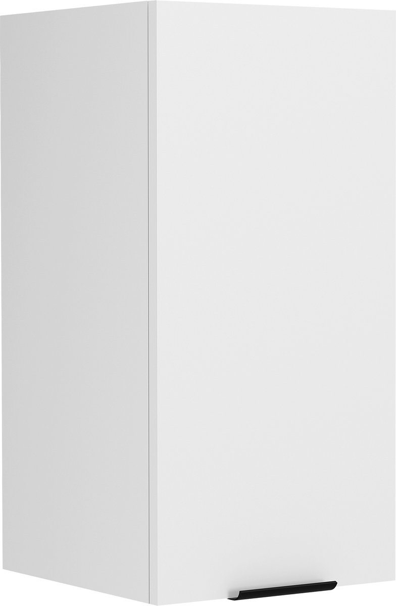 Vcm keukenkast breedte 30 cm houten deur wandkast keuken keukenmeubel Fasola Wit