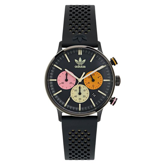 Adidas Originals Code One Chrono AOSY24084 Horloge Siliconen Zwart O 40 mm bol